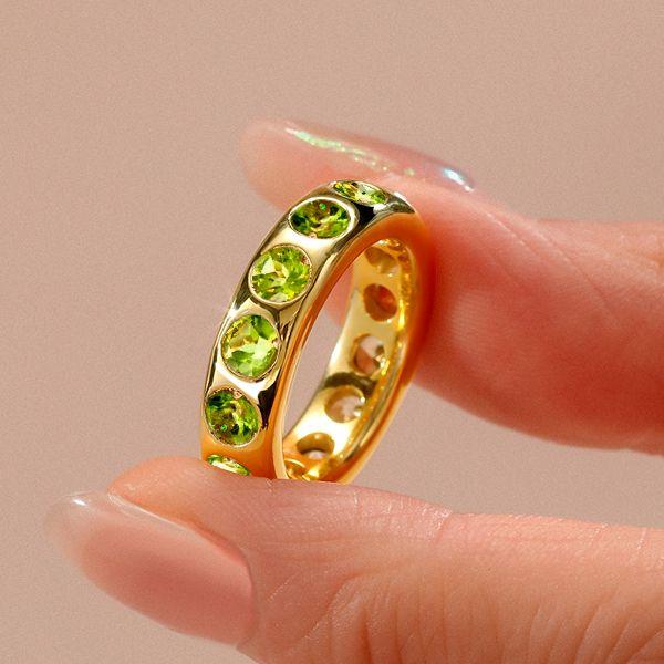 Shine with Meaning: Discover the Beauty and Symbolism of the Peridot Promise Ring