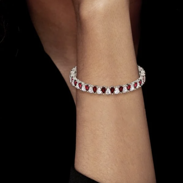 Red Tennis Bracelet: A Bold Expression of Love, Luxury, and Timeless Style