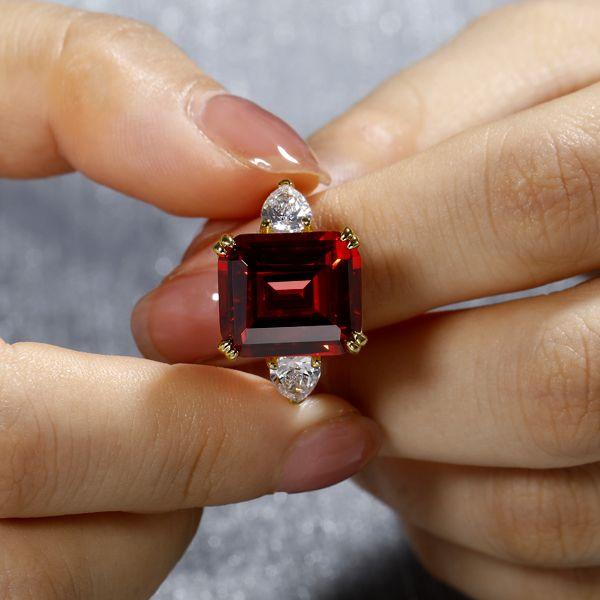 The Timeless Charm of the Famous Ruby Engagement Ring