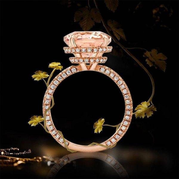Black Friday 2023: The Best Deals on Rose Gold Cushion Cut Engagement Rings Revealed!