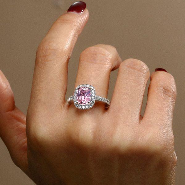 The Allure of Pink Stone Rings for Women: Elegance with Meaning