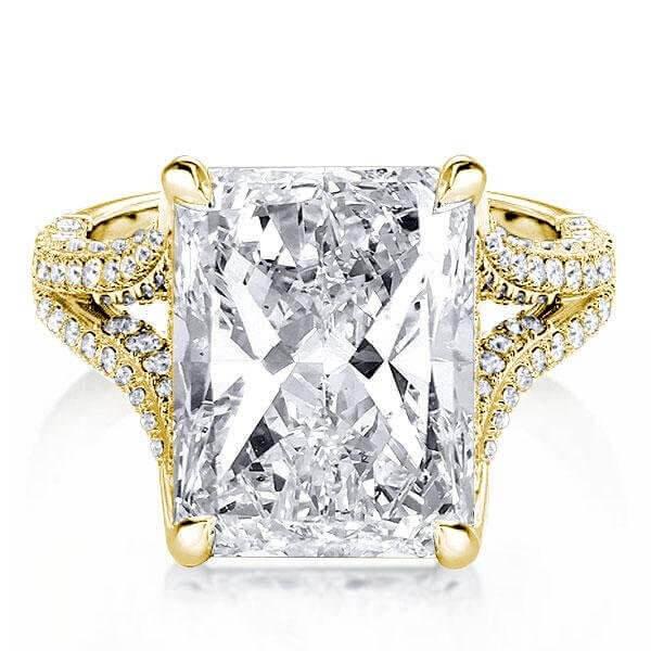 Split Shank Ring That Make Room for Extra Sparkle