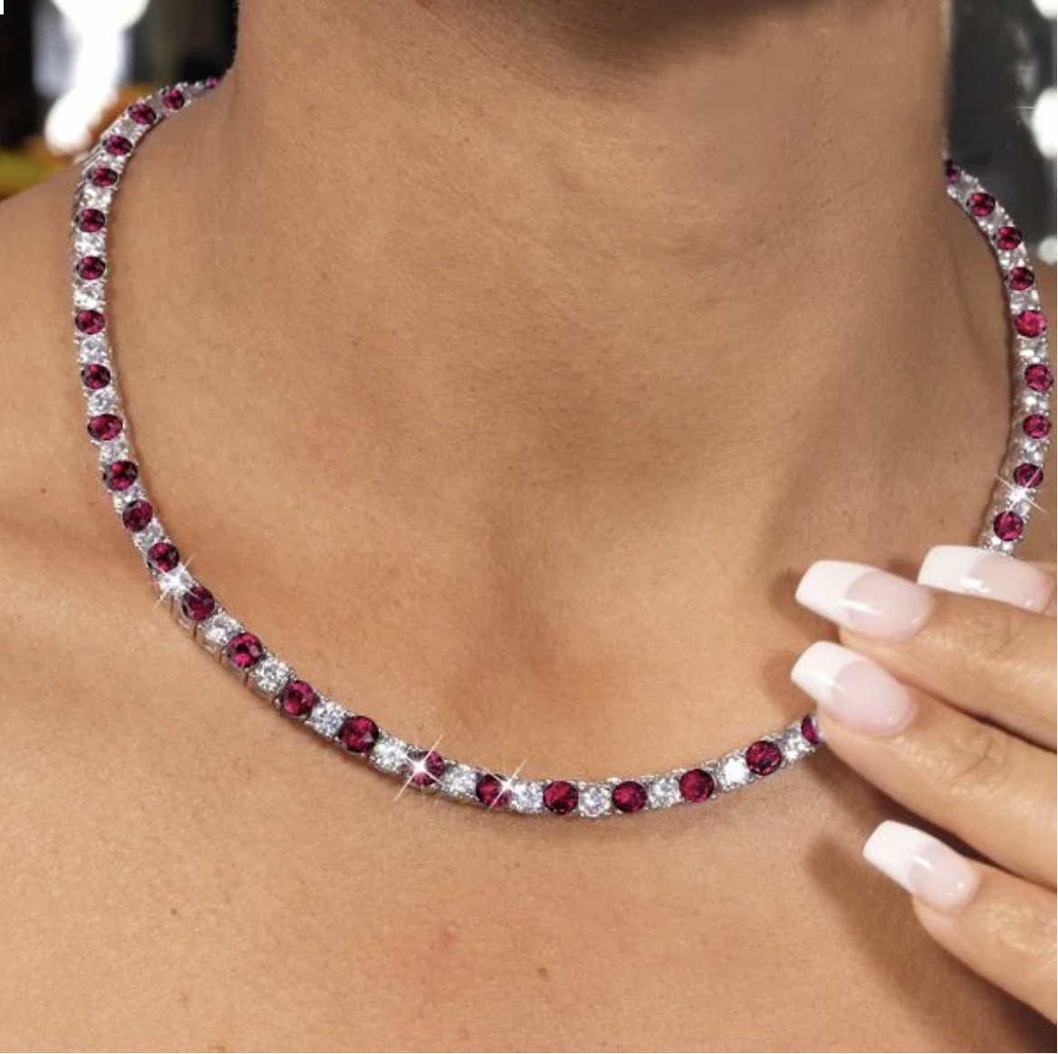 Why Is a Ruby Tennis Necklace Considered a Symbol of Love and Passion?