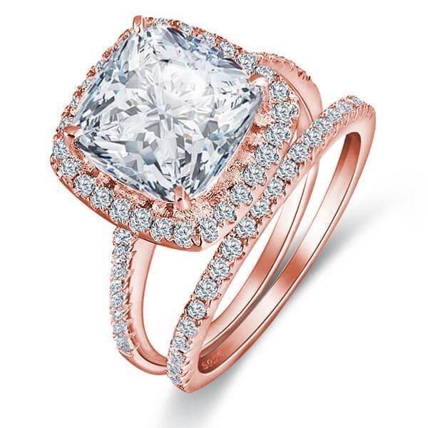 The Charm and Meaning Behind Rose Gold Bridal Set Rings