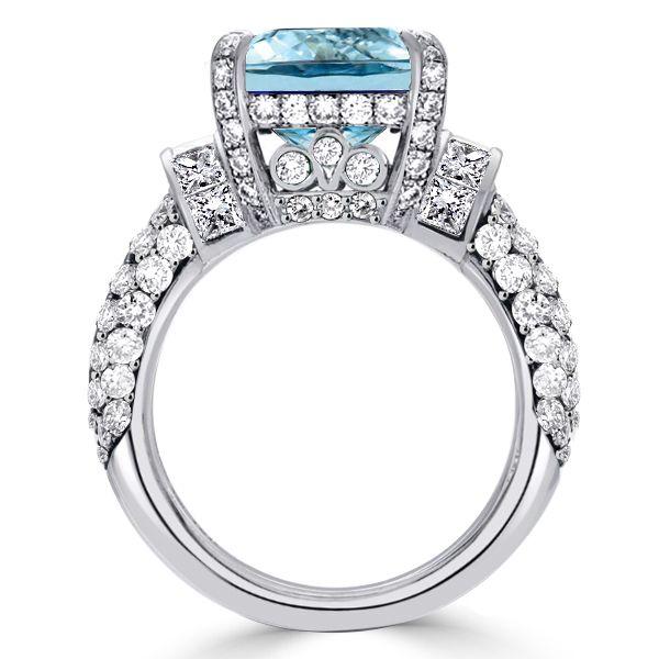 Experience Elegance: Purchasing Vintage Engagement Rings Aquamarine