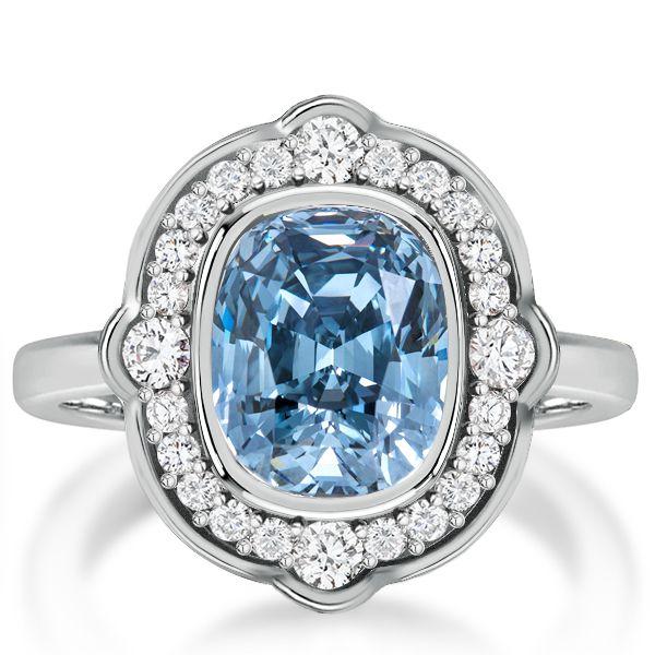 Embrace Timeless Elegance with a Cushion Cut Halo Ring: A Symbol of Everlasting Love