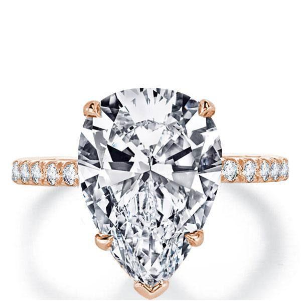 Why the Rose Gold Pear Shaped Engagement Ring is the Ultimate Symbol of Love?