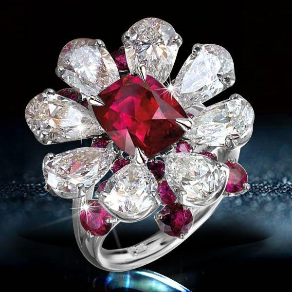 How Do Flower Engagement Rings Symbolize Everlasting Love?