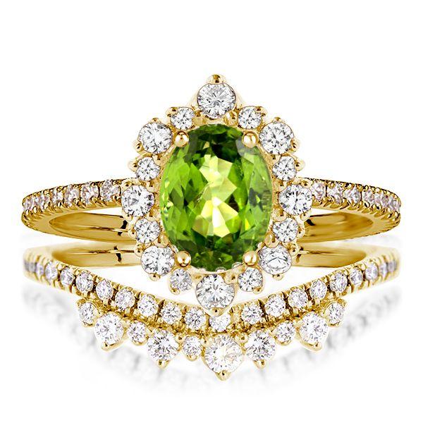 August Birthstone Promise Ring