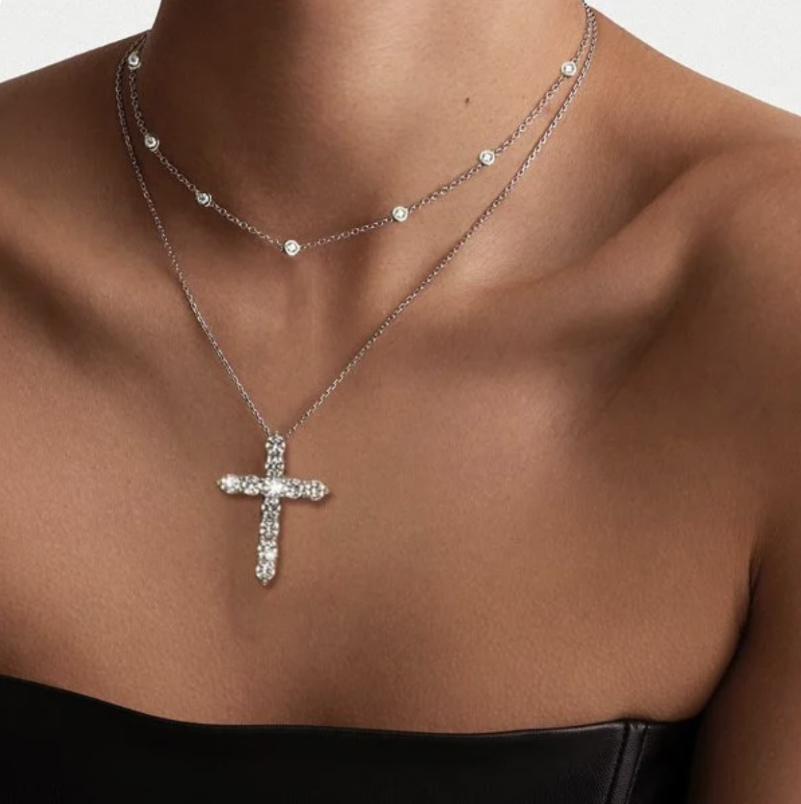 Elegant Faith & Style: The Timeless Appeal of a Women's Cross Necklace