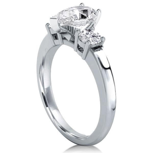 Engagement Rings for Women White Sapphire