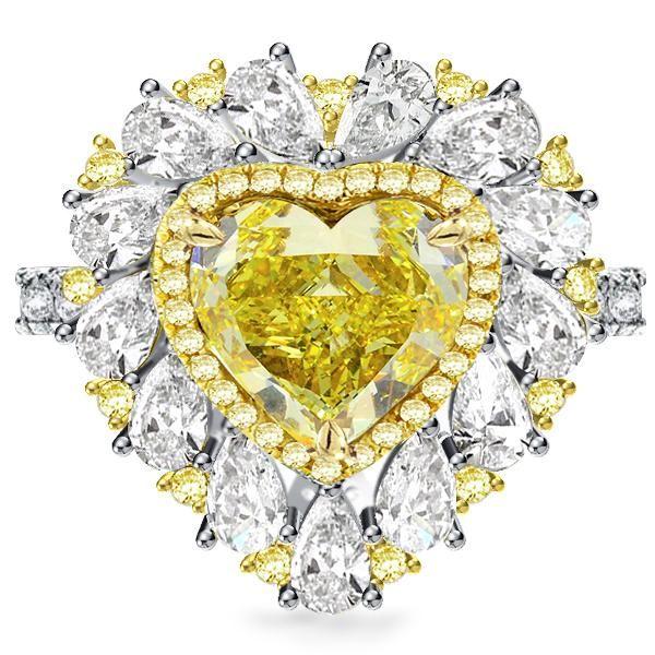 2023 Trends: Yellow Engagement Ring