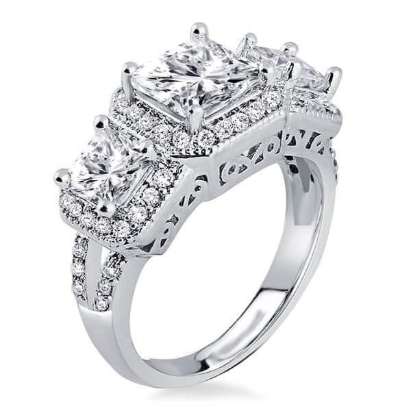 Why Are Princess Cut Halo Engagement Rings a Popular Choice?