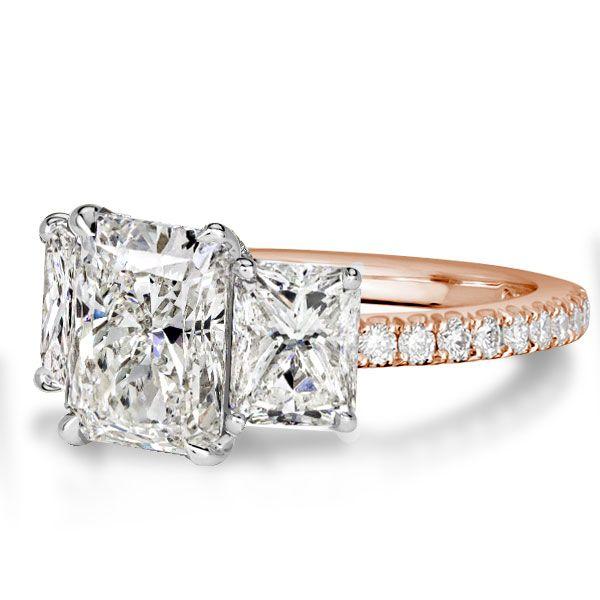 Two-Tone Rose Gold Engagement Rings: The Ultimate Symbol of Fusion and Love
