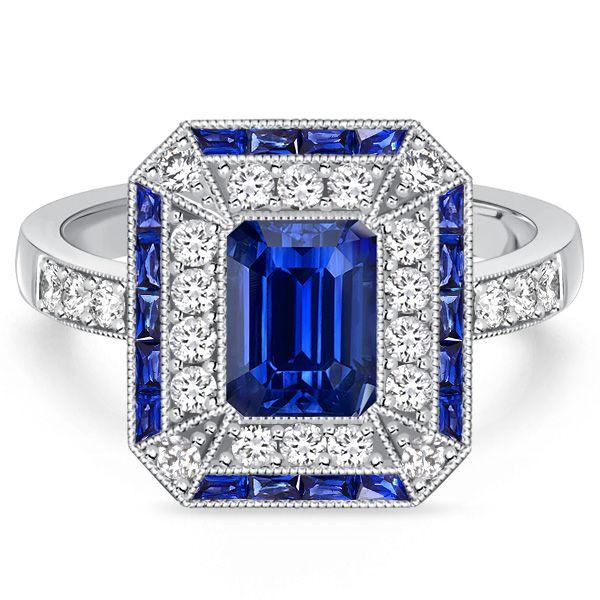 Why Emerald Cut Halo Engagement Rings Define Modern Romance？