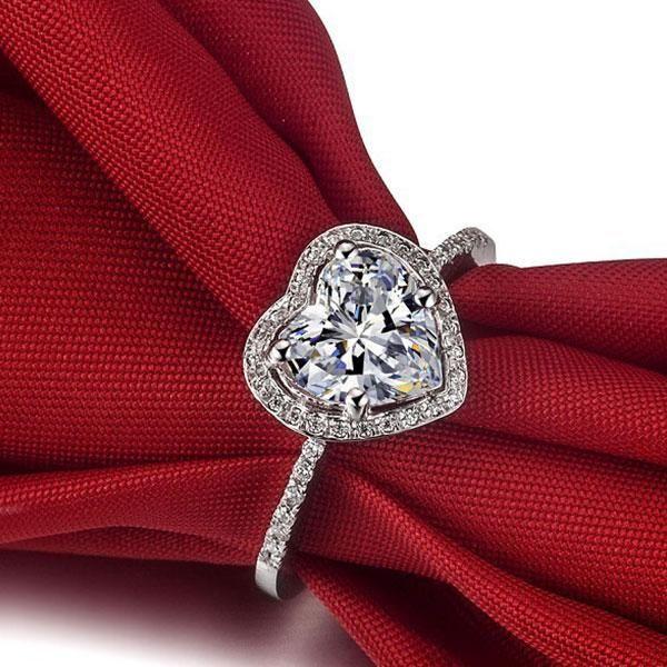Why Are Heart Halo Rings a Popular Trend in Modern Jewelry?