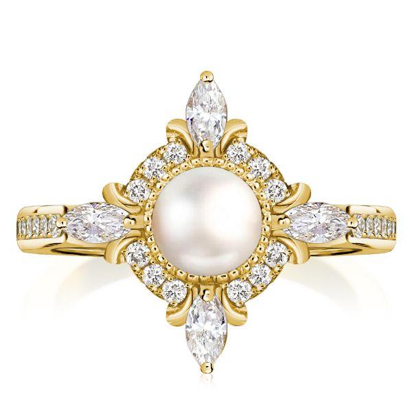 Elegant Pearl Engagement Rings: Perfect Choices from Italo Jewelry