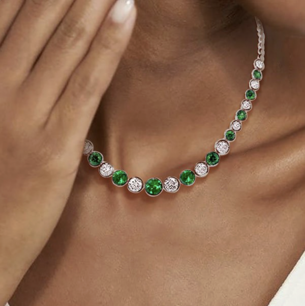 Why Is a Moissanite Tennis Necklace a Timeless Jewelry Essential?