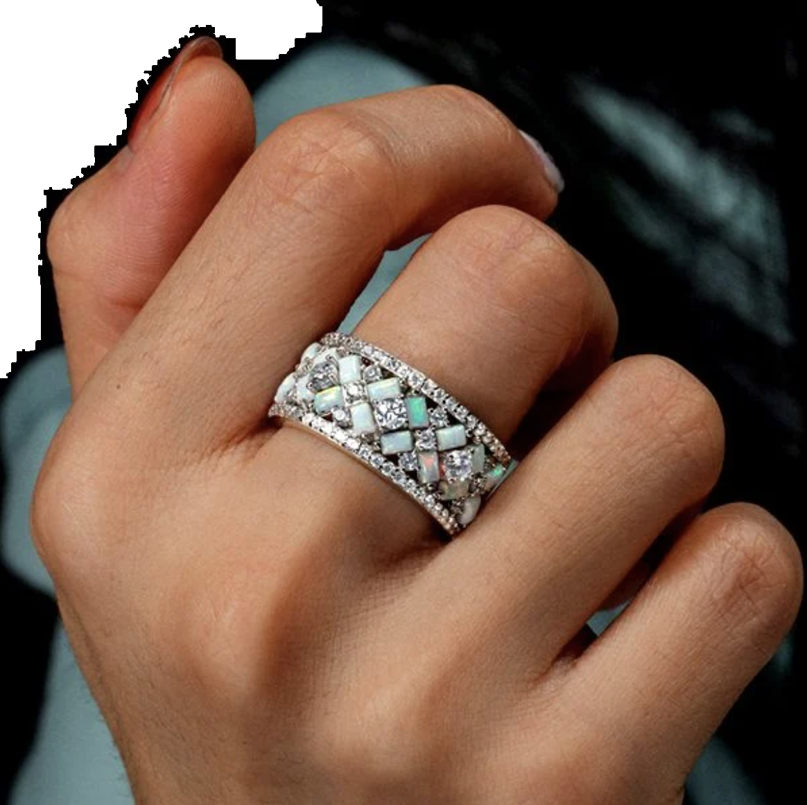 Why Is an Opal Wedding Band Considered a Symbol of Love and Creativity?