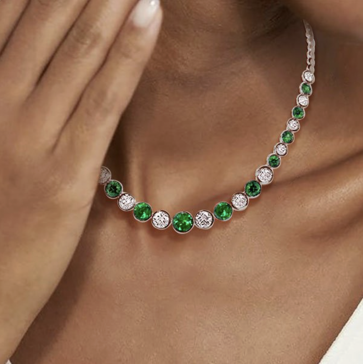 Why Is a Moissanite Tennis Necklace a Timeless Jewelry Essential?