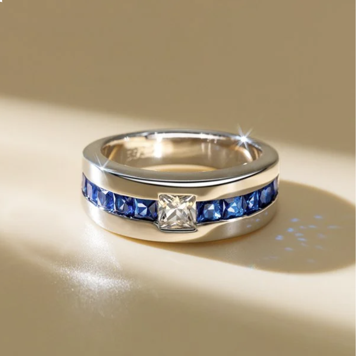 Luxury Men’s Sapphire Ring: A Refined Symbol Of Strength And Style