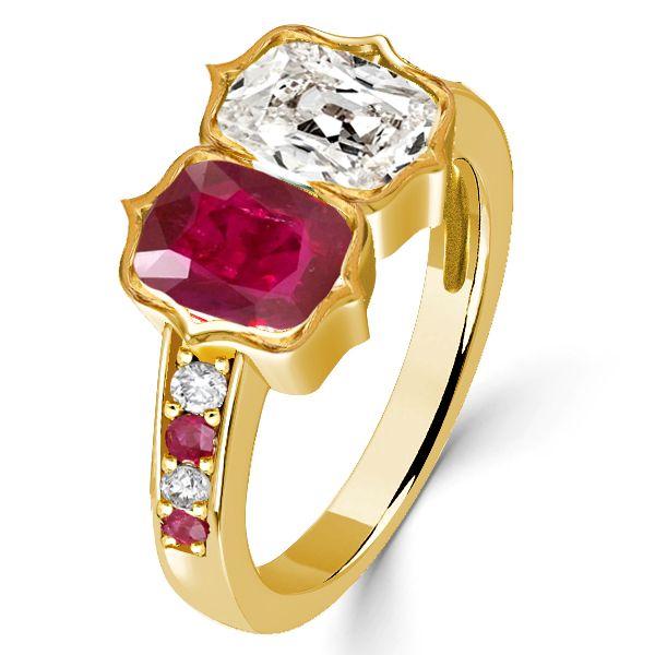Why is the Ruby Engagement Ring a Perfect Symbol of Love and July's Best Gift?