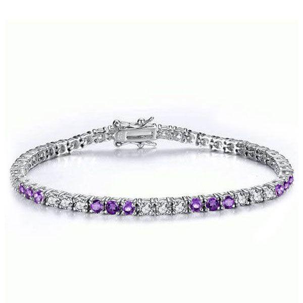 What Makes an Amethyst Tennis Bracelet So Special? Discover Its Color, Meaning