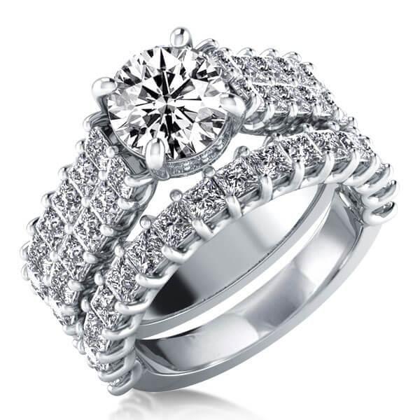 A Symbol of Commitment: The Unwavering Quality of Big Sterling Silver Rings Wedding Set