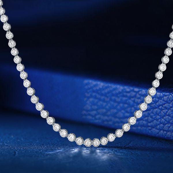 Why the Bezel Tennis Necklace is the Must-Have Jewelry Piece of the Year？