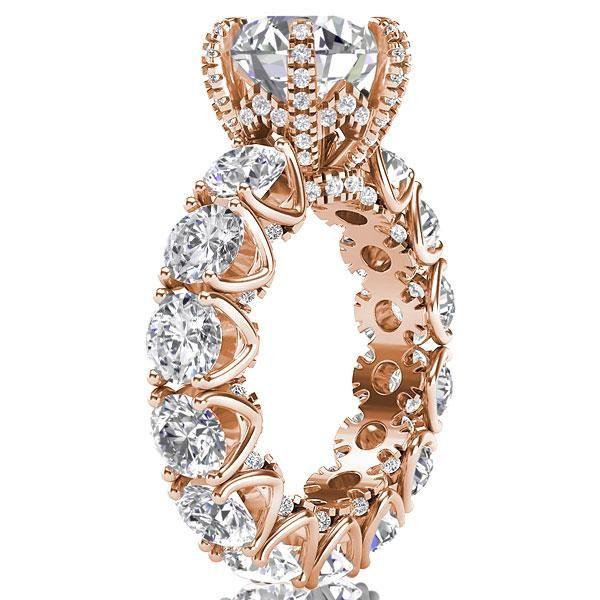 A Timeless Choice: Discover the Elegance of Rose Gold Round Engagement Rings at Italo Jewelry