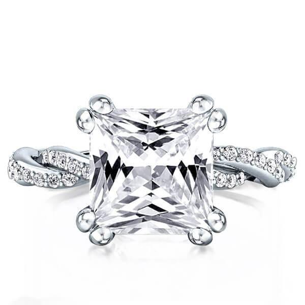 Engagement Rings Princess Cut: A Statement of Timeless Romance