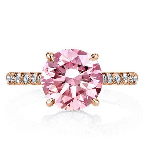CHEAP ROSE GOLD ENGAGEMENT RINGS