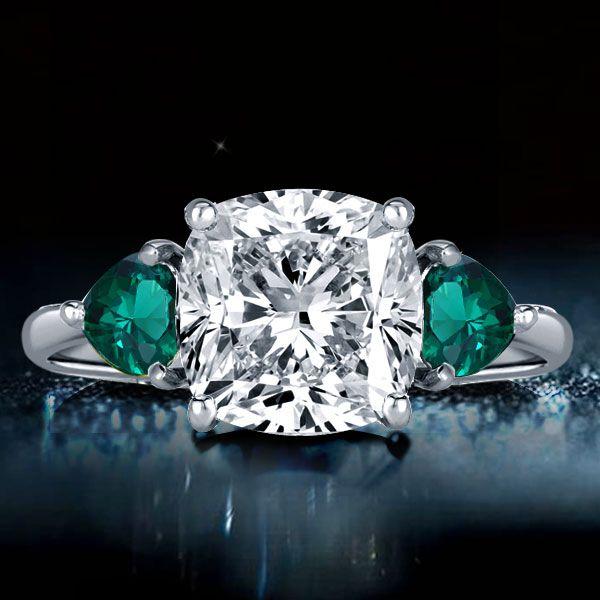 Beautiful Heart Engagement Ring On italojewelry