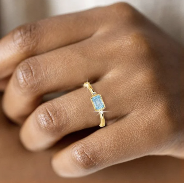 Why Choose an East West Emerald Cut Ring for a Modern Engagement?