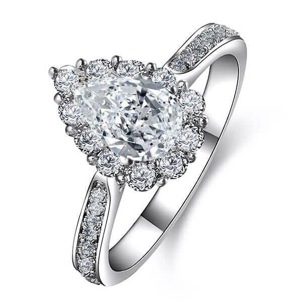 Pear Setting Engagement Rings: A Blend of Elegance and Modernity