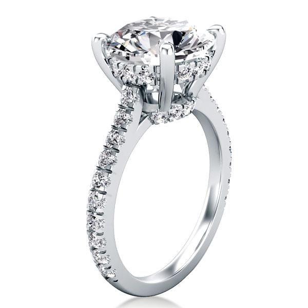 Platinum Appearance Engagement Rings for Women
