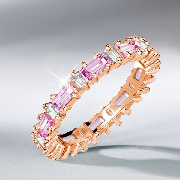 The Significance of the Pink Eternity Wedding Band: Symbolizing Eternal Love