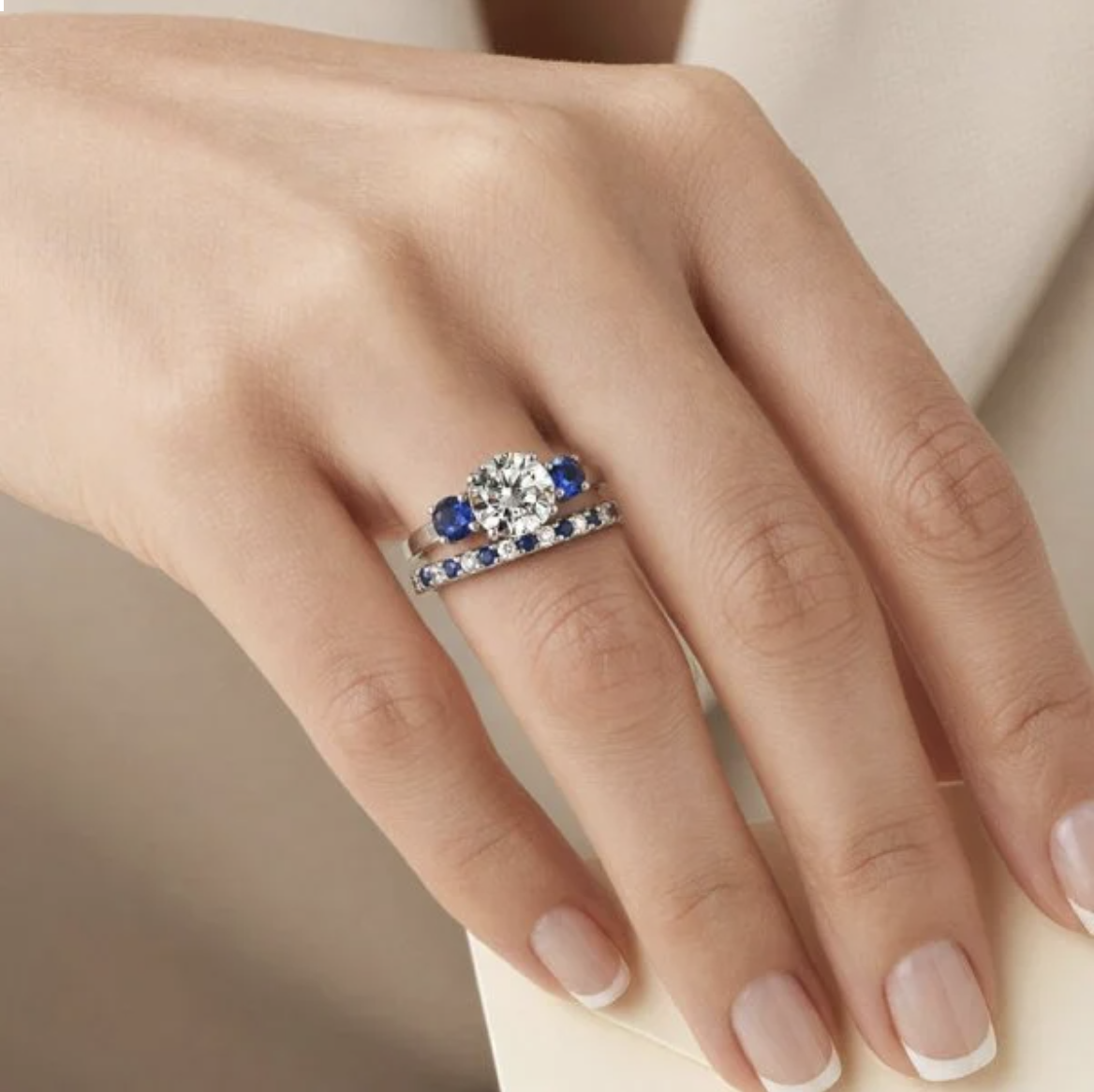 Blue Moissanite Necklace: A Modern Sparkle with a Distinctive Hint of Color
