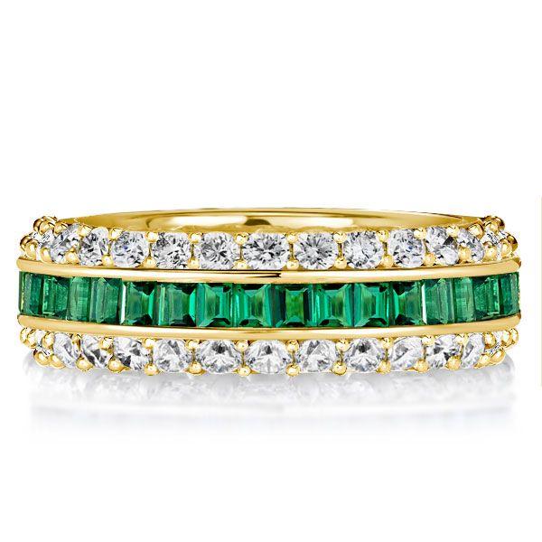 Discover the Elegance of a Triple Row Eternity Band: Symbolism, Style, and Significance