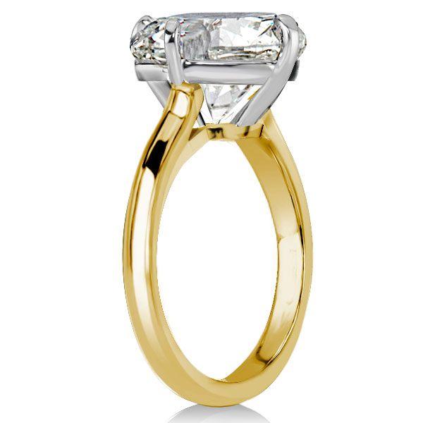 Cushion Cut Solitaire Engagement Ring