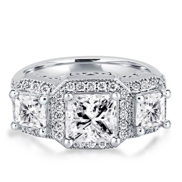 What Makes Princess Cut Halo Engagement Rings So Unique?