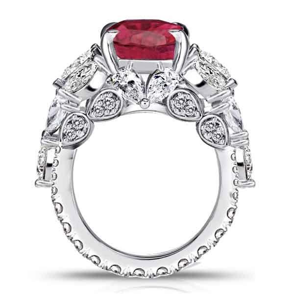 Unveiling the Elegance of Vintage Ruby Engagement Rings