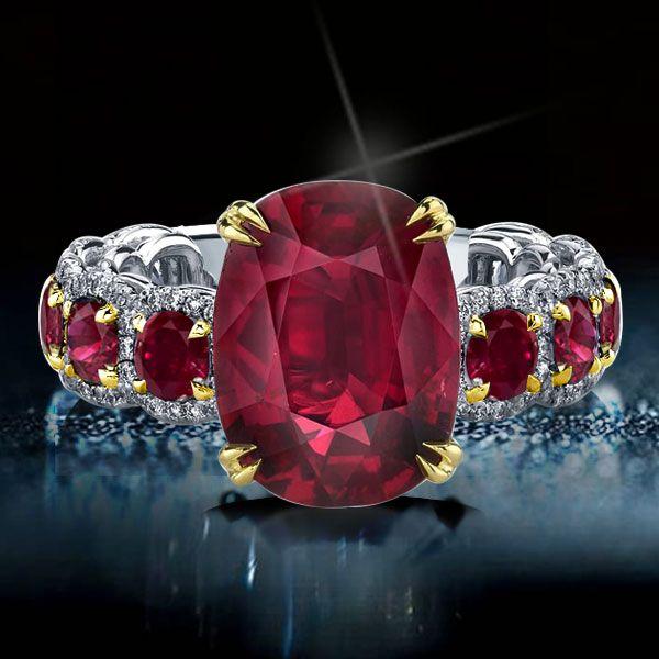 Ruby Engagement Rings for Women