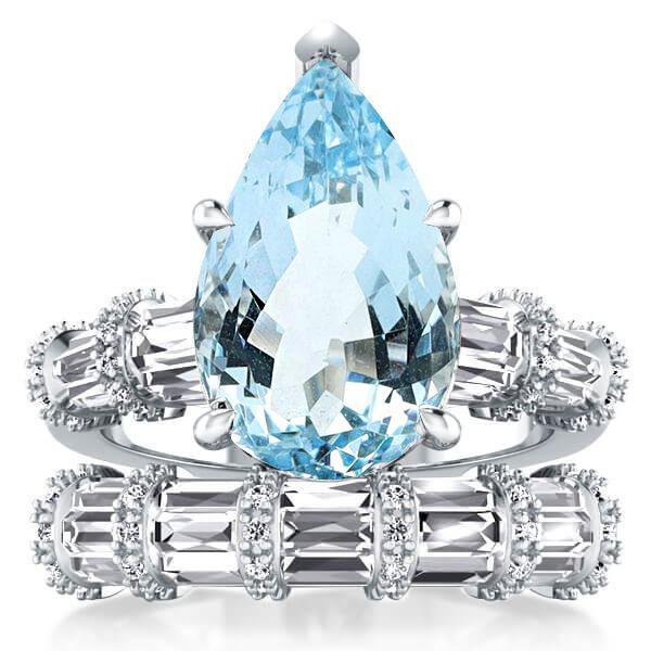 Aquamarine Jewelry Set: A Fashionable and Elegant Choice