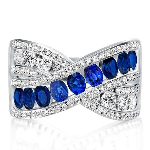 What is the Significance of the Criss-Cross Wedding Band Design?