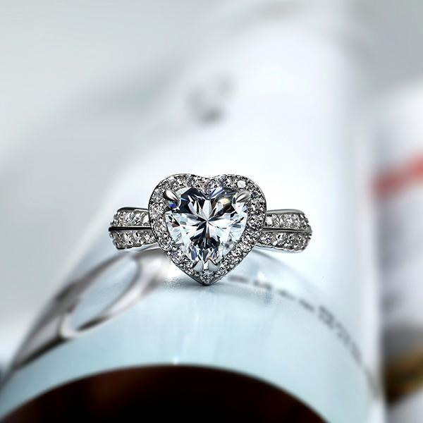 The Heart Halo Ring: A Symbol of Eternal Love