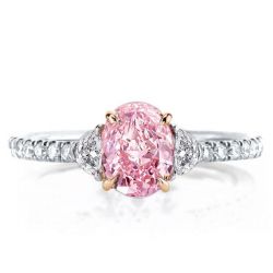 Pink Engagement Rings For Women