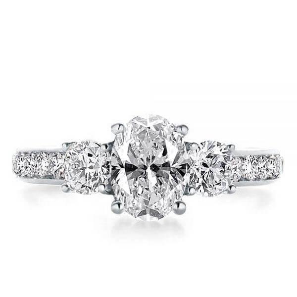 History of the Oval Diamond Engagement Rings
