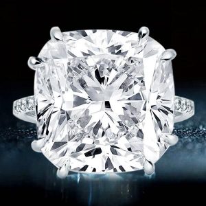 cushion cut engagement rings