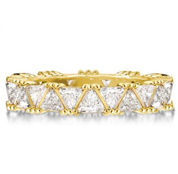 Trillion Cut Wedding Bands: Why They're Popular